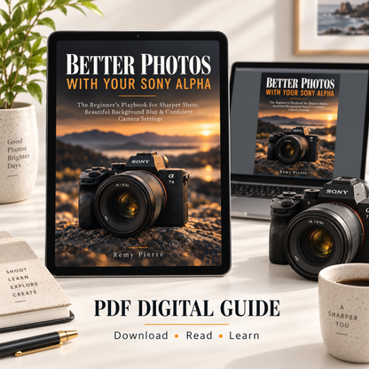 Better Photos with Your Sony Alpha -Sony Camera Guide