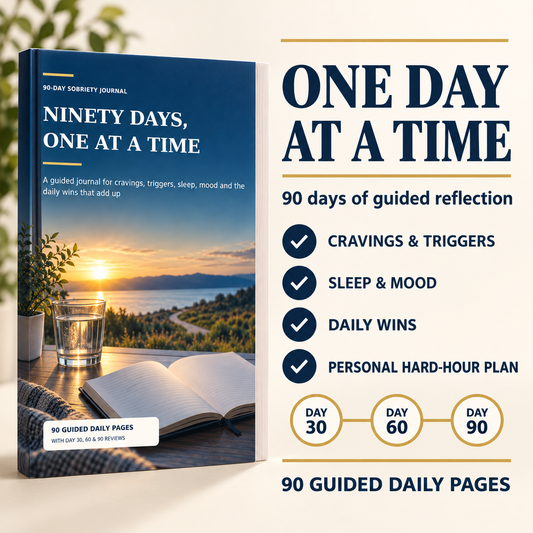 90 Days Forward - Sobriety & Recovery Journal
