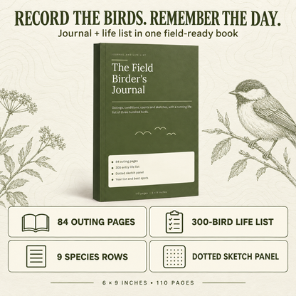 The Birdwatcher's Journal - Record Your Discoveries